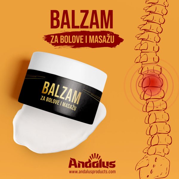 Andalus – Balzam za bolove i masažu