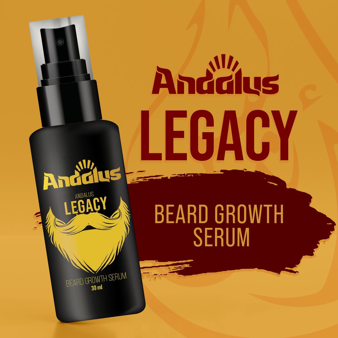 Andalus Legacy Beard Growth Serum 30ml – prirodni serum za rast i jačanje brade